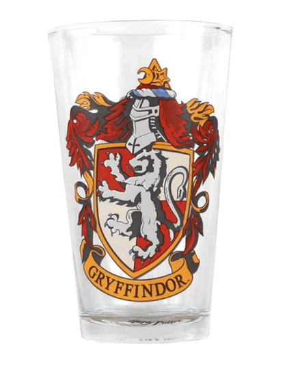 Harry Potter Gryffindor Crest Pint Glass Tumbler