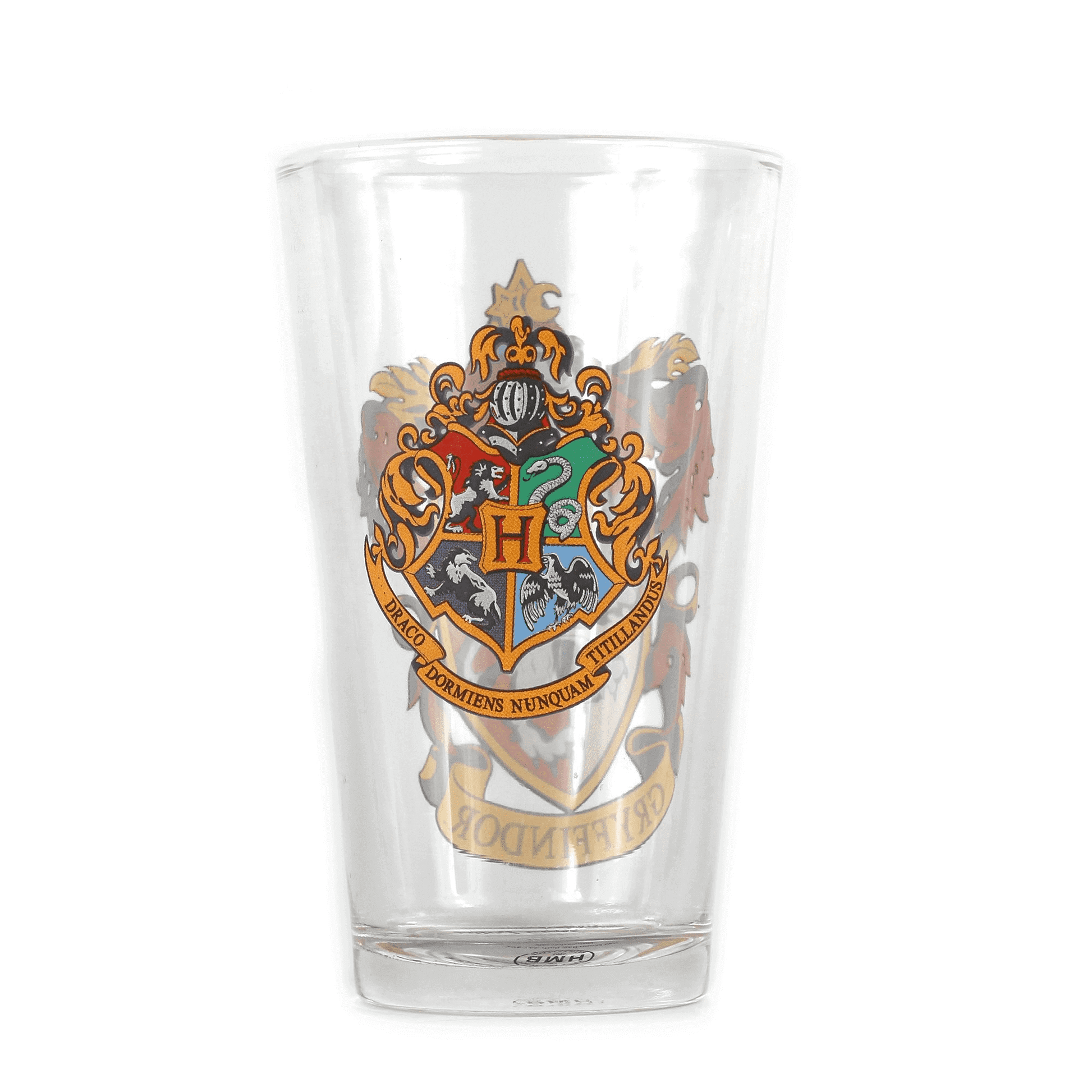 Harry Potter Gryffindor Crest Pint Glass Tumbler- House of Spells