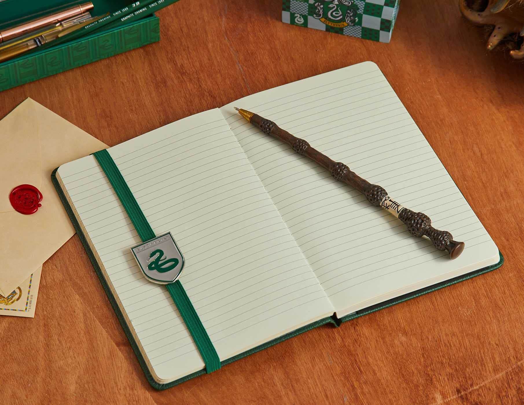 SLYTHERIN ELASTIC BAND BOOKMARK- Fandom Shop