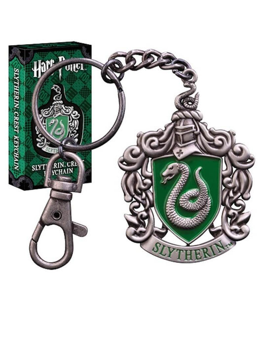 Slytherin Crest Metal Keyring- harry potter slytherin