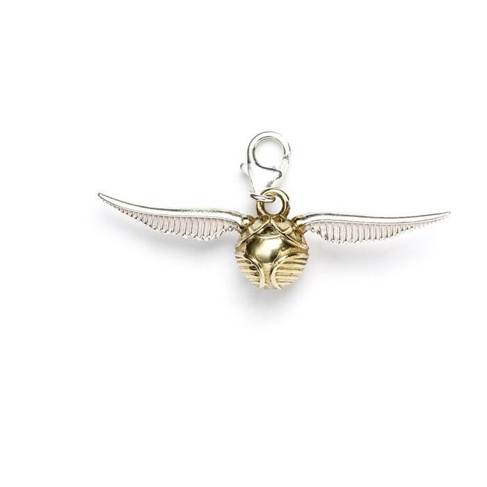 Golden Snitch Sterling Silver Clip on Charm- Harry Potter Shop