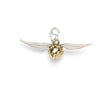 Golden Snitch Sterling Silver Clip on Charm