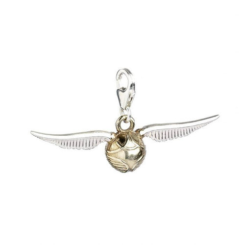 Golden Snitch Sterling Silver Clip on Charm