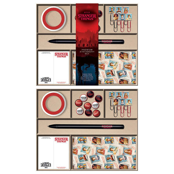 Stranger Things Social Stationary Set