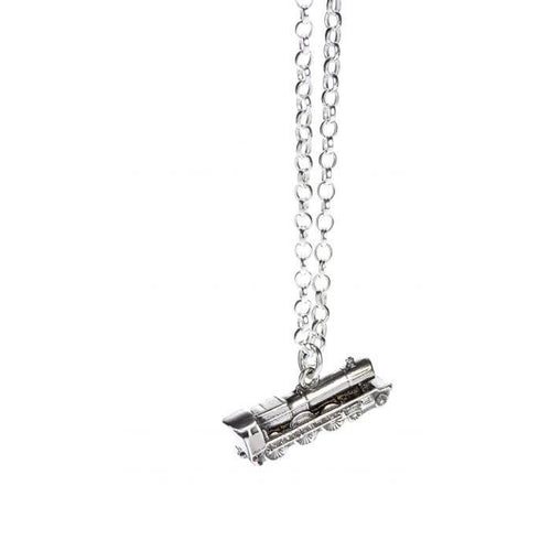 Hogwarts Train Sterling Silver Necklace