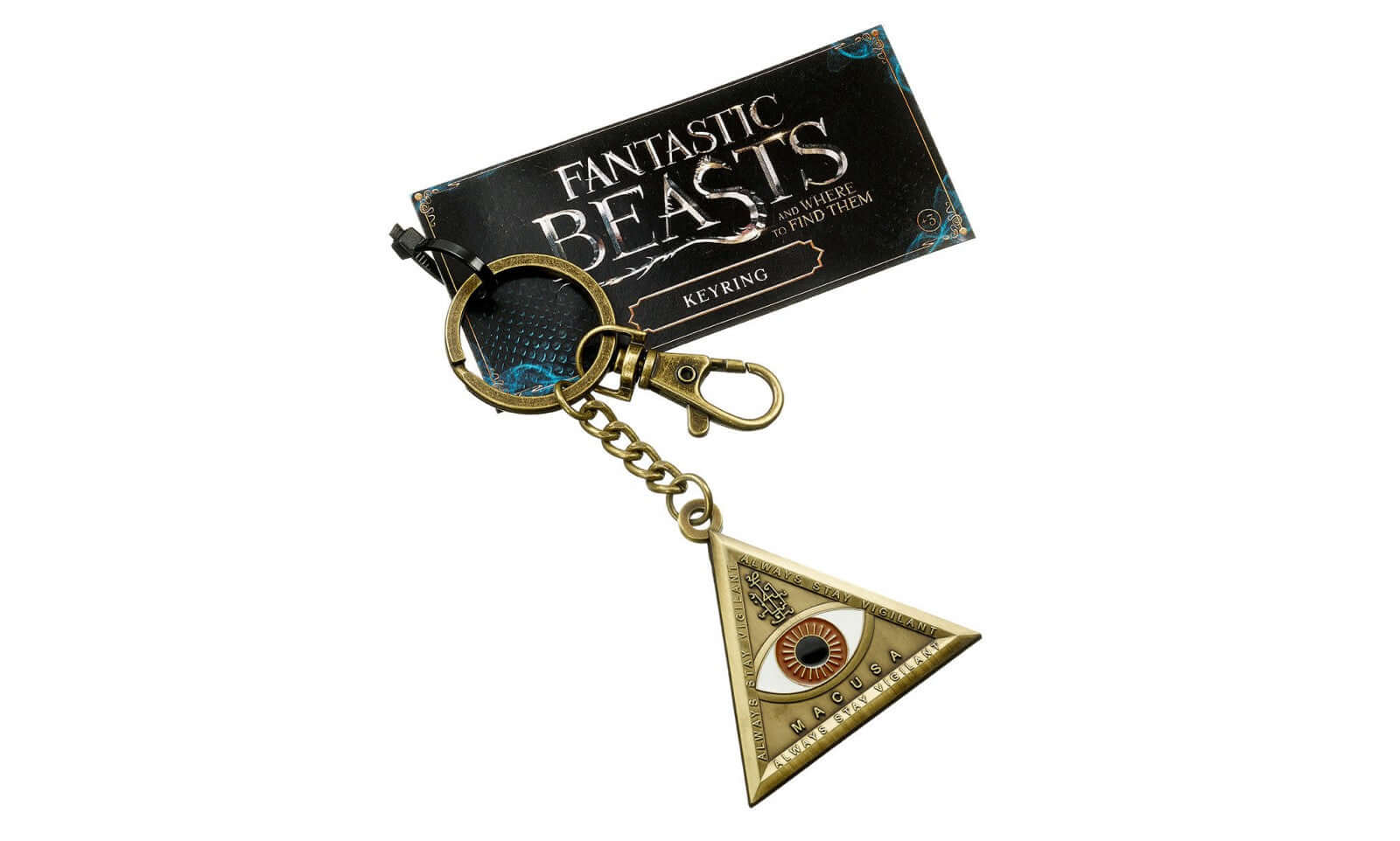 Fantastic Beasts Triangle Eye Keyring | Fantastic Beasts merchandise