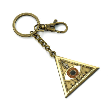 Fantastic Beasts Triangle Eye Keyring  | Fantastic Beasts gifts