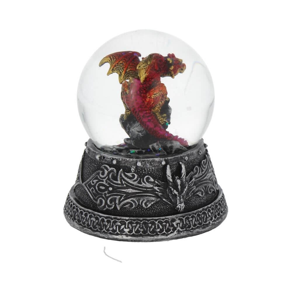 Enchanted Ruby Snow Globe 10cm | Viking gifts