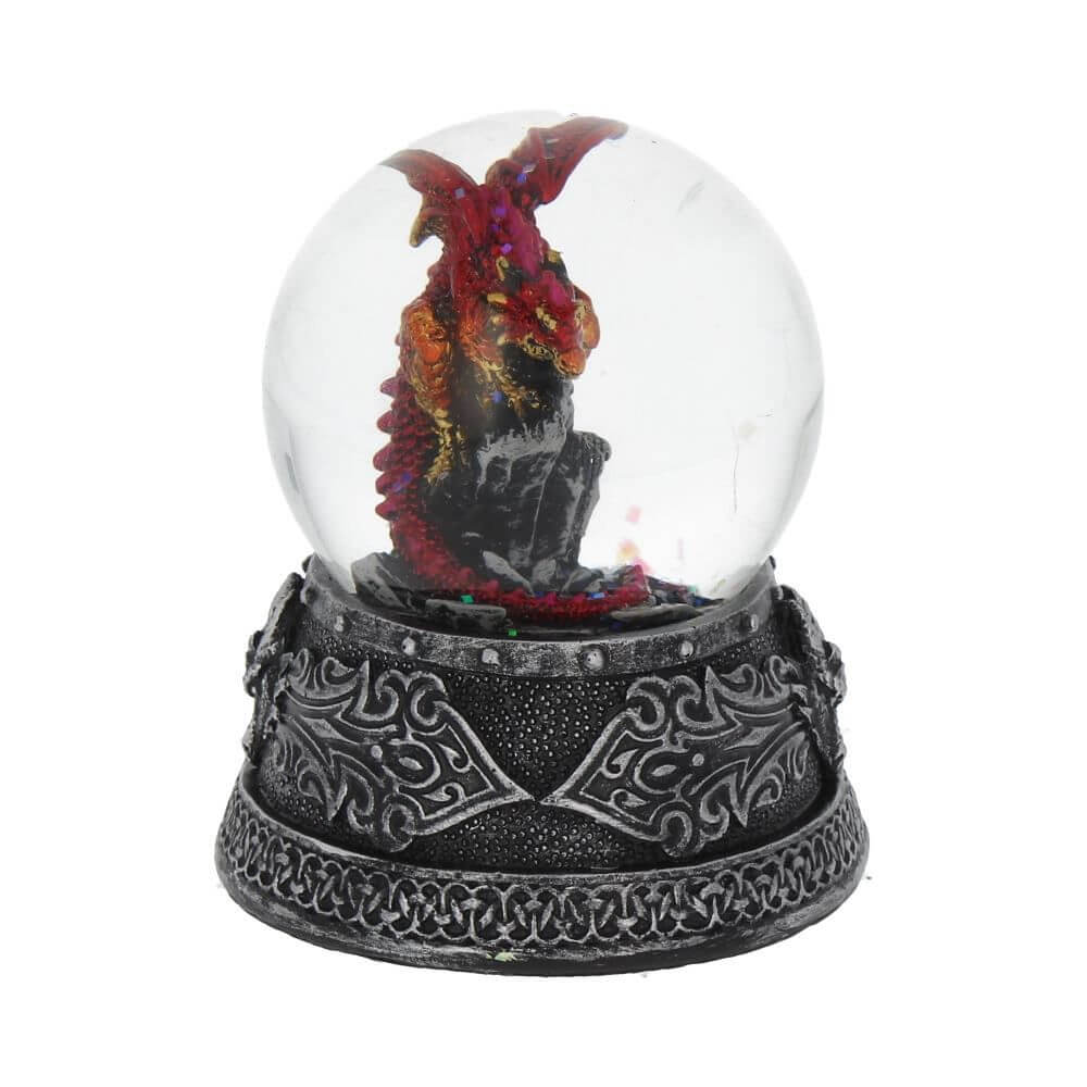 Enchanted Ruby Snow Globe 10cm | the Vikings