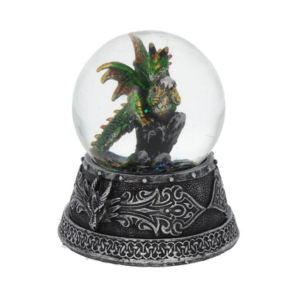Enchanted Emerald Snow Globe 10cm | Viking souvenirs