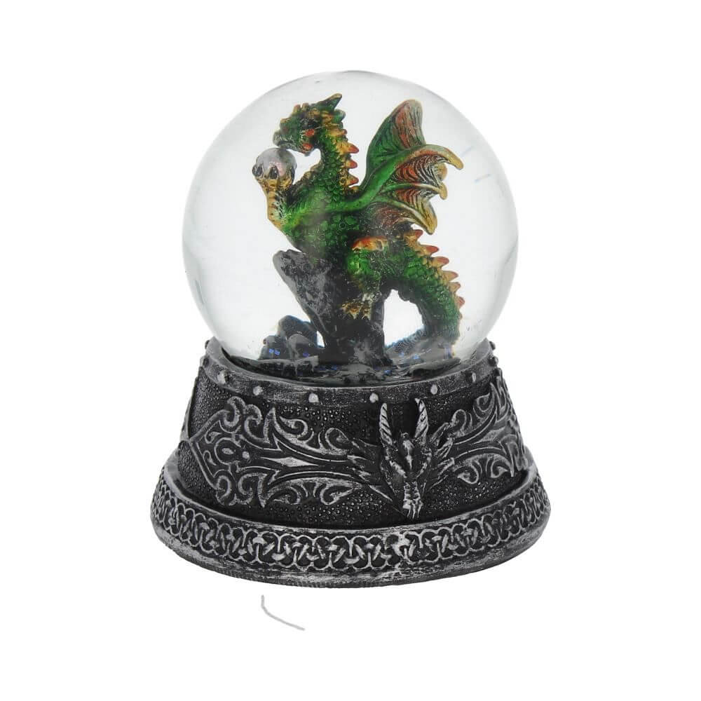 Enchanted Emerald Snow Globe 10cm | Viking souvenirs