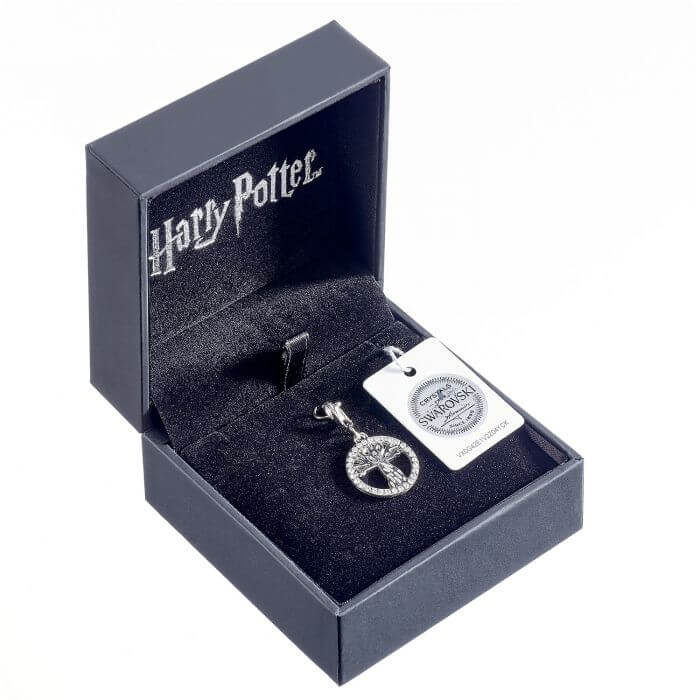 Harry Potter Embellished With Swarovski® Crystals Whomping Willow Clip On Charm - House Of Spells